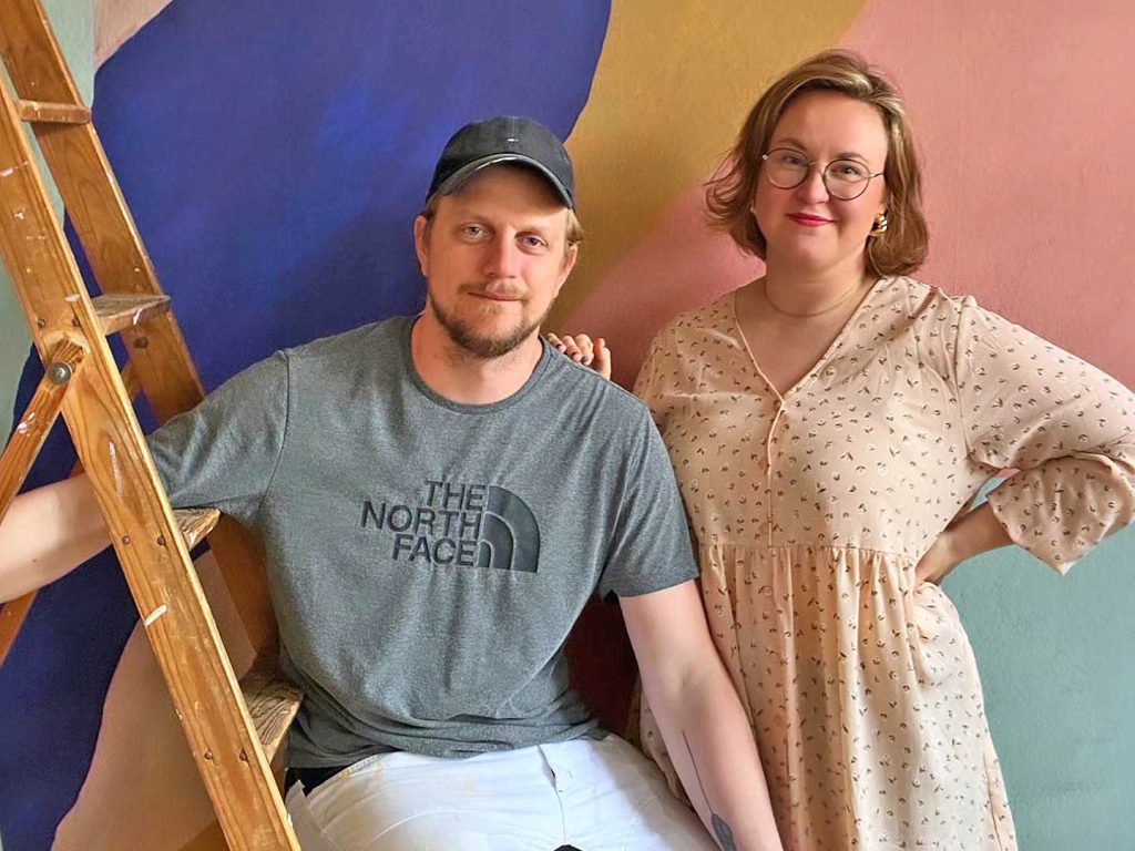Gustav och Anniina från KAU Interiors